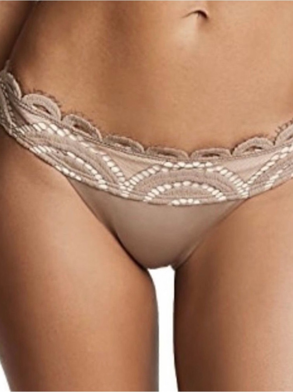 PilyQ PQ Swim Sandstone S bottoms NWT
